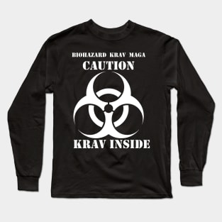 Biohazard Krav Maga Self Defence Long Sleeve T-Shirt